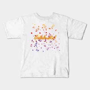 Celebrate Confetti Kids T-Shirt